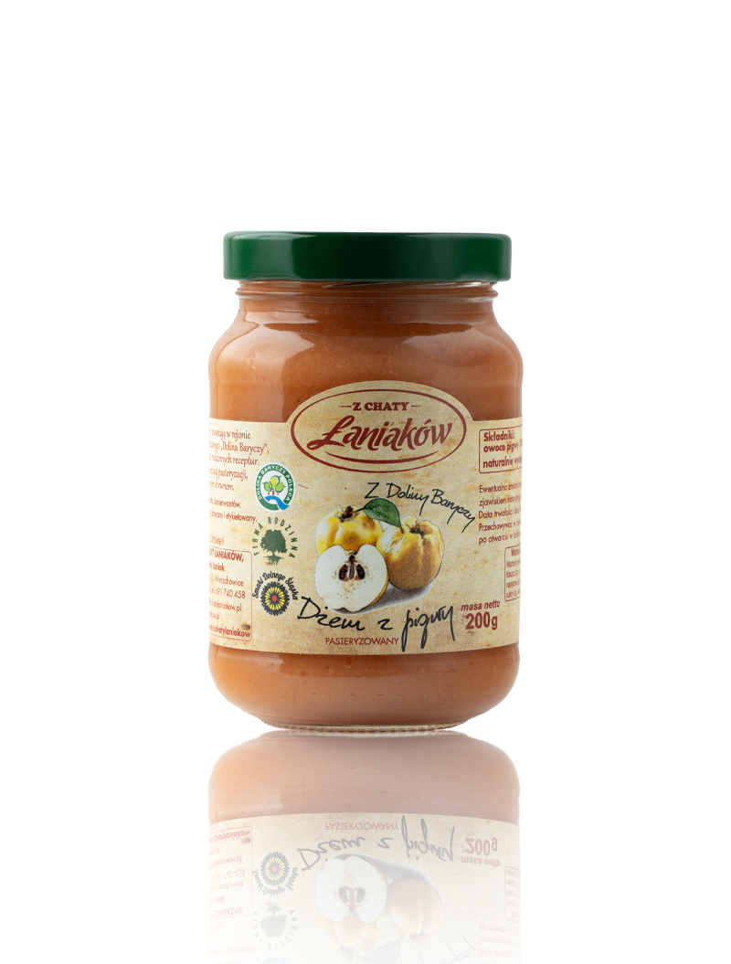 dżem z pigwy bez cukru