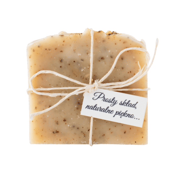 mydło malinowe z peelingiem