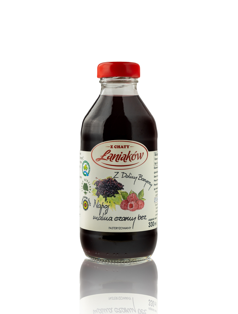 napój malina czarny bez