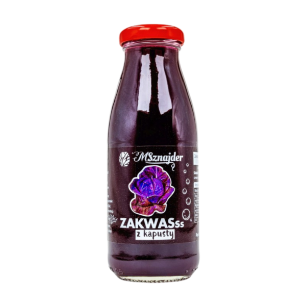 Zakwas z czerwonej kapusty 250 ml